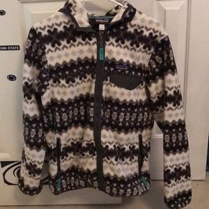 Patagonia Large Zip Up Jacket with Hood!